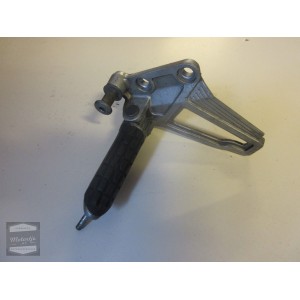 Kawasaki GPX250 schetsplaat links met voetsteun